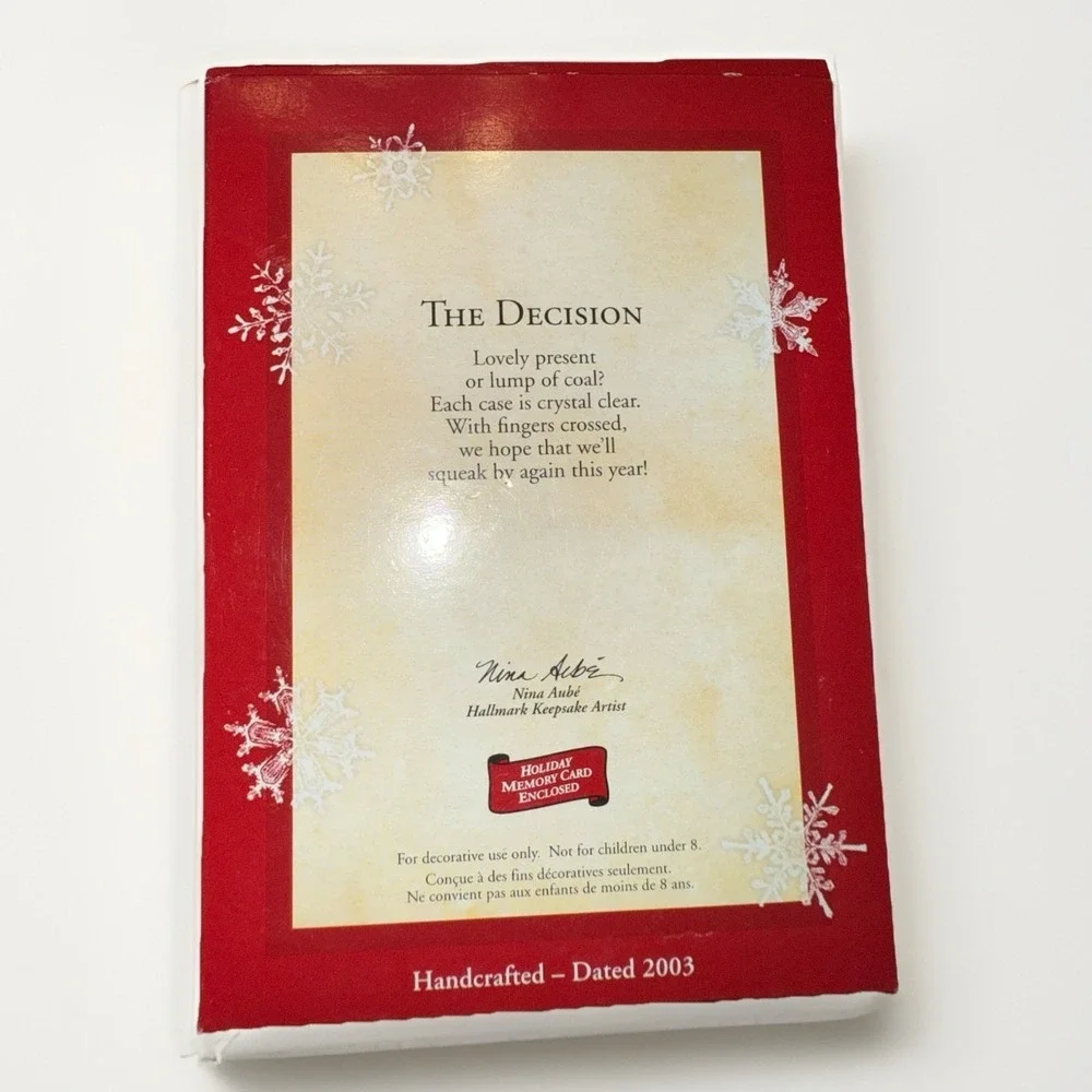 Hallmark keepsake ornament